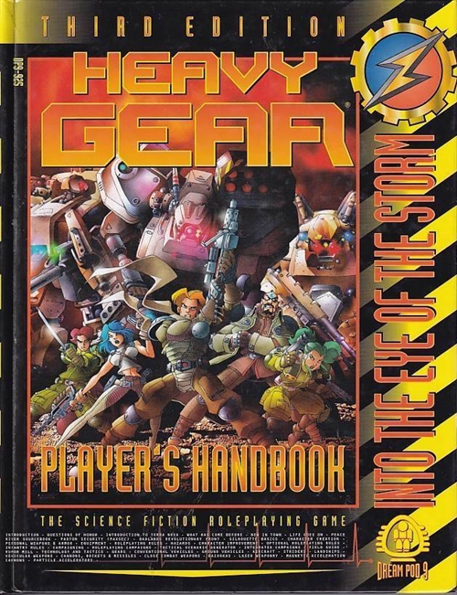 Heavy Gear 3rd Edition - Players Handbook (B-Grade) (Genbrug)